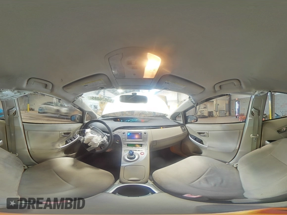 2013 Toyota Prius One with VIN JTDKN3DU2D5598707, listed as a Copart auction lot 53676085 with 171,732 mi miles and Salvage Title. Bid and sale history available at DreamBid. Image 15.