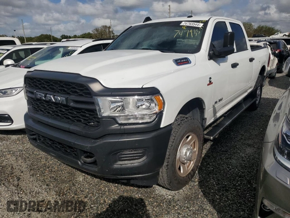 2022 Ram 3500 Tradesman with VIN 3C63R3CL5NG311301, listed as a Copart auction lot 74793544 with 117,406 mi miles and Salvage Title. Bid and sale history available at carsss.com. Image 9.