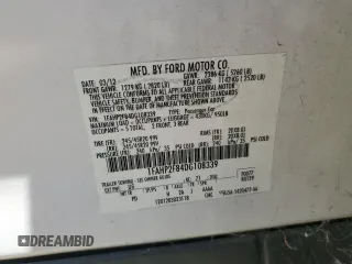 2013 Ford Taurus Limited with VIN 1FAHP2F84DG108339, listed as a Copart auction lot 62745275 with 146,629 mi miles and Salvage title. Bid and sale history available at DreamBid. Image 13.