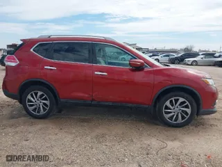 2015 Nissan Rogue SL with VIN 5N1AT2MV4FC828178, listed as a IAAI auction lot 41544314 with 183,986 mi miles. Bid and sale history available at carsss.com. Image 13.
