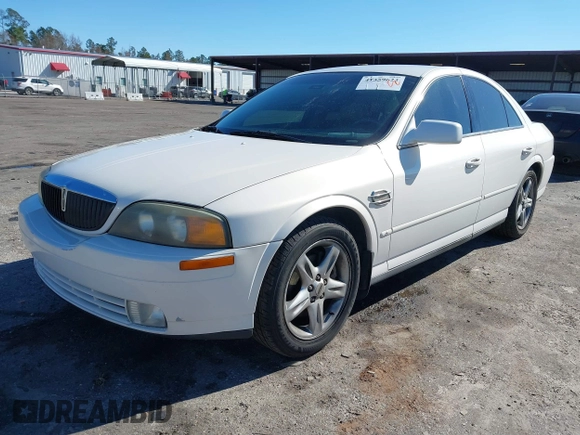 2001 Lincoln LS with VIN 1LNHM86S61Y668026, listed as a IAAI auction lot 41359622 with 172,210 mi miles. Bid and sale history available at carsss.com. Image 17.