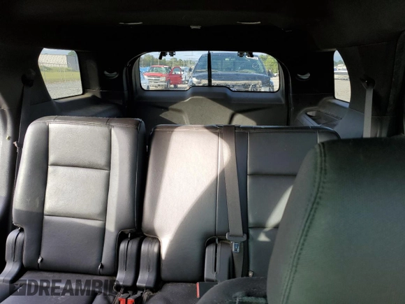 2015 Ford Utility Police Interceptor with VIN 1FM5K8AR8FGC67555, listed as a Copart auction lot 79763124 with 185,224 mi miles and Salvage Title. Bid and sale history available at carsss.com. Image 10.