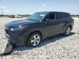 2021 Toyota Highlander L with VIN 5TDZZRAH5MS086026, listed as a Copart auction lot 57202535 with 104,378 mi miles and Non repairable. Bid and sale history available at DreamBid. Image 1.