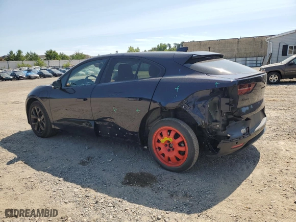2022 Jaguar I-PACE HSE with VIN SADHD2S13N1621117, listed as a Copart auction lot 71373594 with 62442 miles and Salvage Title. Bid and sale history available at carsss.com. Image 2.