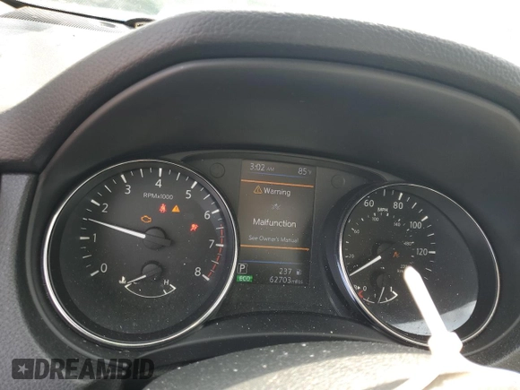 2018 Nissan Rogue SV with VIN 5N1AT2MV2JC769298, listed as a Copart auction lot 50883365 with 62,703 mi miles and Salvage Title. Bid and sale history available at carsss.com. Image 9.