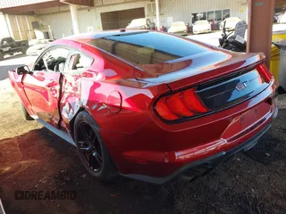2018 Ford Mustang GT with VIN 1FA6P8CF3J5117201, listed as a IAAI auction lot 41511624 with 42,823 mi miles and . Bid and sale history available at DreamBid. Image 3.