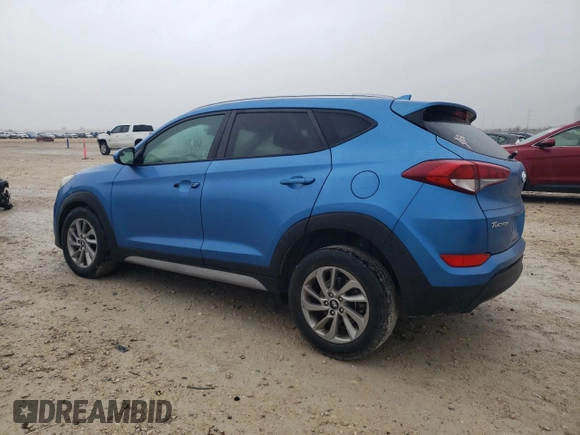 2018 Hyundai Tucson SEL Plus with VIN KM8J33A45JU600159, listed as a Copart auction lot 43227605 with 92,850 mi miles and Salvage Title. Bid and sale history available at carsss.com. Image 2.