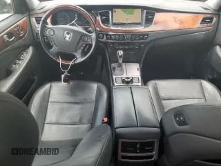 2015 Hyundai Equus Signature z VIN KMHGH4JH6FU098564, wystawiony jako Copart lot #60137525 z przebiegiem 130 144 mil mil oraz Szkoda całkowita • Salvage title. Historia ofert i sprzedaży dostępna na DreamBid. Obrazek 8.