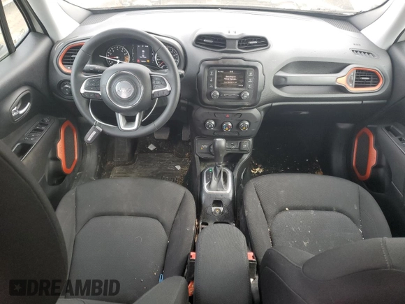 2018 Jeep Renegade Sport with VIN ZACCJBAB7JPH67992, listed as a Copart auction lot 44616795 with 30,995 mi miles and Salvage Title. Bid and sale history available at DreamBid. Image 8.