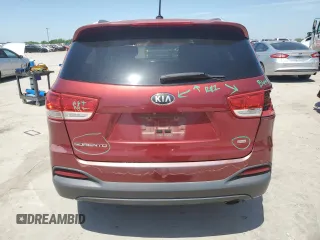2016 Kia Sorento LX with VIN 5XYPG4A37GG087068, listed as a Copart auction lot 52555575 with 75,223 mi miles and Salvage Title. Bid and sale history available at carsss.com. Image 6.
