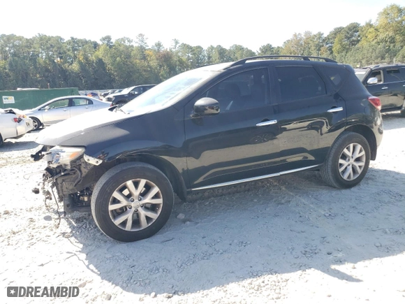 2013 Nissan Murano SV with VIN JN8AZ1MU8DW201696, listed as a Copart auction lot 77240074 with 99,832 mi miles and Salvage Title. Bid and sale history available at carsss.com. Image 1.