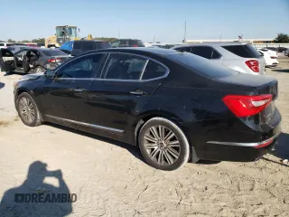 2015 Kia Cadenza Premium with VIN KNALN4D78F5173268, listed as a Copart auction lot 80953064 with 102,001 mi miles and Salvage Title. Bid and sale history available at carsss.com. Image 2.