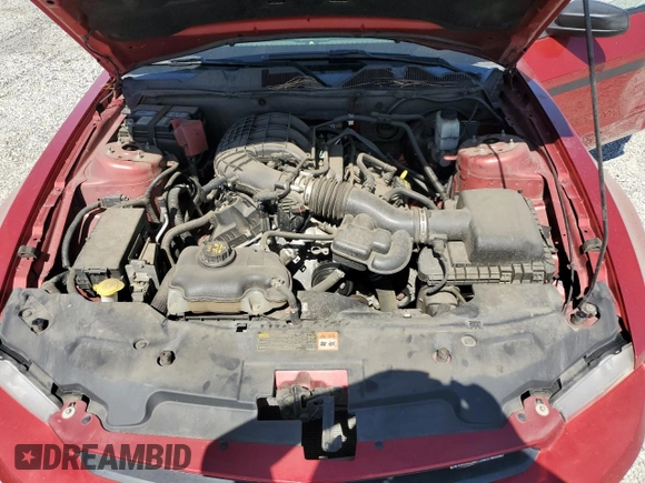 2011 Ford Mustang V6 with VIN 1ZVBP8AM8B5157542, listed as a Copart auction lot 61678945 with 83,868 mi miles and Salvage title. Bid and sale history available at DreamBid. Image 11.