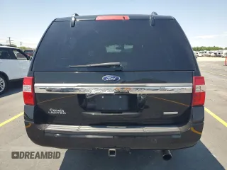 2017 Ford Expedition Max Limited с VIN 1FMJK2AT9HEA06506, выставлен на аукционе Copart как лот 59957765 с пробегом 151 018 миль миль и Списание • Salvage title. История ставок и продаж доступна на DreamBid. Изображение 6.