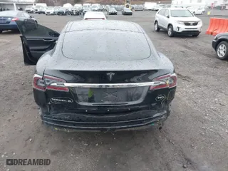 2018 Tesla Model S 75D with VIN 5YJSA1E20JF275490, listed as a IAAI auction lot 41855185 with 253,031 mi miles. Bid and sale history available at carsss.com. Image 6.