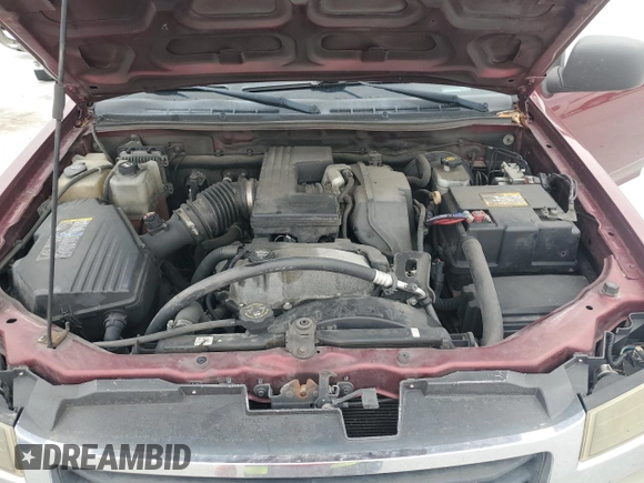 2007 GMC Canyon SLE1 with VIN 1GTCS13E878251364, listed as a Copart auction lot 46037955 with 192,997 mi miles and Salvage title. Bid and sale history available at DreamBid. Image 11.