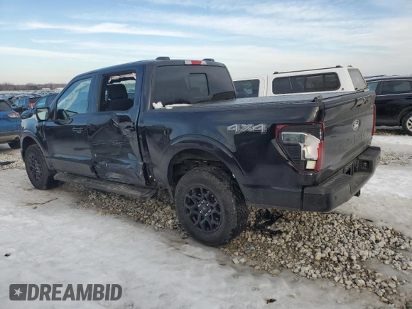 2024 Ford F-150 XLT with VIN 1FTEW3LP3RKD58953, listed as a Copart auction lot 42763555 with 5,195 mi miles and Clean Title. Bid and sale history available at carsss.com. Image 2.