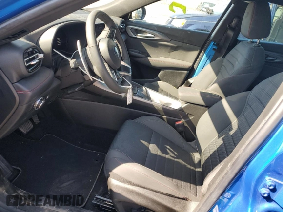 2024 Dodge Hornet R/T with VIN ZACPDFCW3R3A25155, listed as a Copart auction lot 55942905 with 9,180 mi miles and Salvage title. Bid and sale history available at DreamBid. Image 7.