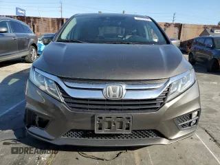 2018 Honda Odyssey EX-L with VIN 5FNRL6H78JB003220, listed as a Copart auction lot 48493355 with 127,807 mi miles and Salvage Title. Bid and sale history available at carsss.com. Image 5.