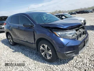 2017 Honda CR-V LX with VIN 5J6RW6H35HL006839, listed as a Copart auction lot 51330345 with 95,336 mi miles and Salvage Title. Bid and sale history available at carsss.com. Image 4.