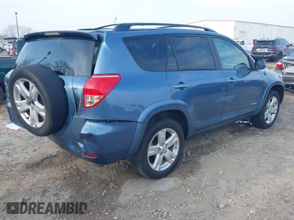 2007 Toyota RAV4 Sport with VIN JTMZK32V476007438, listed as a IAAI auction lot 41502417 with 183,145 mi miles and . Bid and sale history available at DreamBid. Image 4.