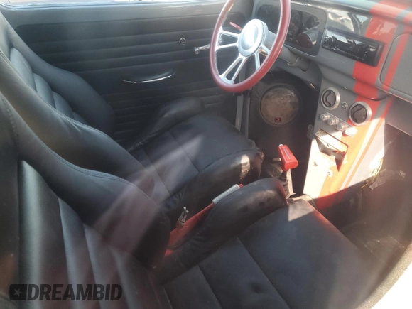 1965 Volkswagen Beetle with VIN 115467066, listed as a Copart auction lot 74195744 with Not Provided miles and Salvage Title. Bid and sale history available at DreamBid. Image 8.