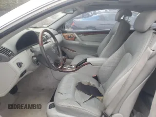 2002 Mercedes-Benz CL-Class AMG with VIN WDBPJ73J72A023103, listed as a Copart auction lot 86145564 with 0 mi miles and Salvage Title. Bid and sale history available at carsss.com. Image 7.