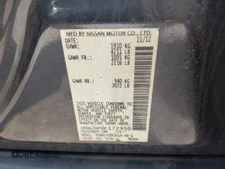 2013 Nissan Altima SV with VIN 1N4AL3AP5DC172950, listed as a IAAI auction lot 42574644 with 162,656 mi miles and . Bid and sale history available at DreamBid. Image 9.