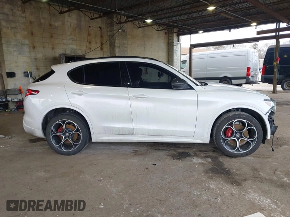 2021 Alfa Romeo Stelvio Ti z VIN ZASPAKBN3M7D13693, wystawiony jako IAAI lot #41584848 z przebiegiem 46 016 mil mil oraz . Historia ofert i sprzedaży dostępna na DreamBid. Obrazek 14.