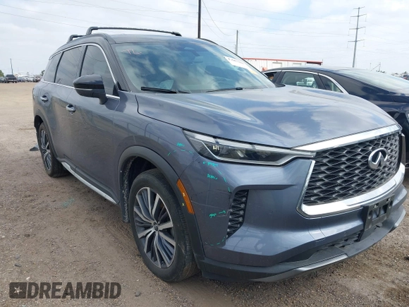 2023 Infiniti QX60 Autograph с VIN 5N1DL1HT2PC345452, выставлен на аукционе IAAI как лот 41507200 с пробегом 24 764 миль миль и . История ставок и продаж доступна на DreamBid. Изображение 1.