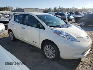 2016 Nissan LEAF S with VIN 1N4BZ0CP9GC314543, listed as a Copart auction lot 77091334 with 49,905 mi miles and Salvage Title. Bid and sale history available at carsss.com. Image 4.