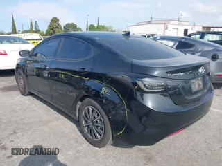 2012 Hyundai Elantra Limited with VIN KMHDH4AE5CU213997, listed as a IAAI auction lot 41881245 with 167,998 mi miles. Bid and sale history available at carsss.com. Image 3.