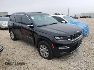 2023 Jeep Grand Cherokee Limited with VIN 1C4RJGBG1PC545107, listed as a Copart auction lot 83714124 with 22,326 mi miles and Salvage title. Bid and sale history available at DreamBid. Image 4.