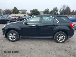2017 Chevrolet Equinox LS with VIN 2GNALBEK6H1587846, listed as a IAAI auction lot 41612435 with 58,397 mi miles. Bid and sale history available at carsss.com. Image 14.