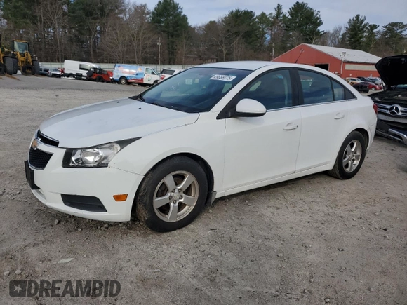 2012 Chevrolet Cruze LT w/1LT with VIN 1G1PF5SCXC7352413, listed as a Copart auction lot 49666075 with 149,200 mi miles and Clean Title. Bid and sale history available at carsss.com. Image 1.