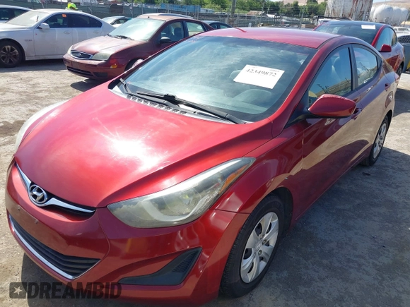 2016 Hyundai Elantra SE with VIN 5NPDH4AE5GH709421, listed as a IAAI auction lot 42349872 with 118,693 mi miles and . Bid and sale history available at DreamBid. Image 17.