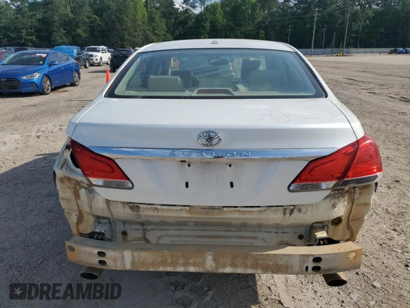 2012 Toyota Avalon with VIN 4T1BK3DB5CU446606, listed as a Copart auction lot 54495895 with 177,710 mi miles and Salvage Title. Bid and sale history available at carsss.com. Image 6.