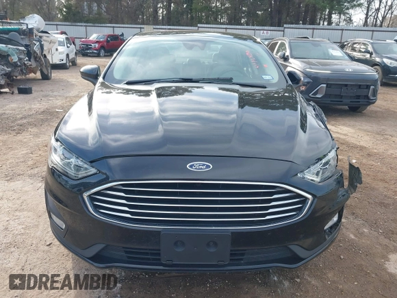 2020 Ford Fusion SE with VIN 3FA6P0HD9LR227405, listed as a IAAI auction lot 41724391 with 51,575 mi miles. Bid and sale history available at carsss.com. Image 12.