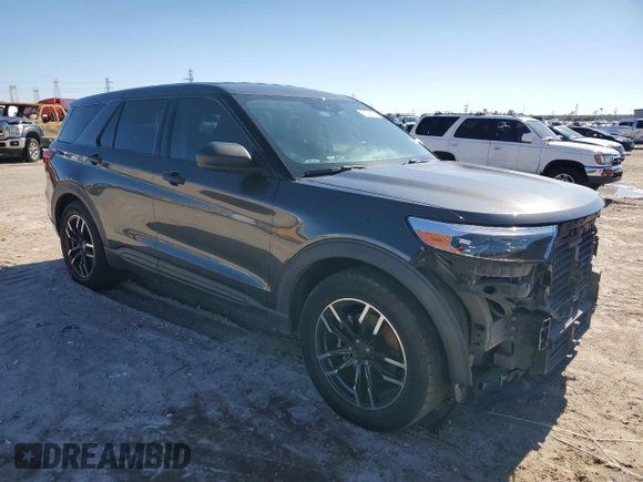 2020 Ford Explorer with VIN 1FMSK7BH0LGB73457, listed as a Copart auction lot 86000634 with 175,343 mi miles and Salvage Title. Bid and sale history available at carsss.com. Image 4.