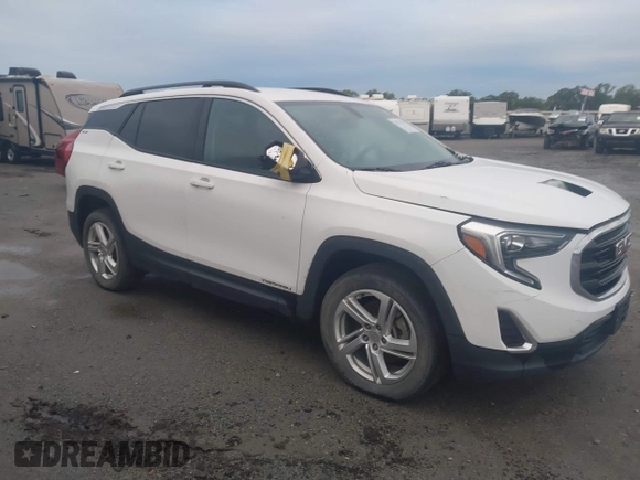 2018 GMC Terrain SLE with VIN 3GKALMEX2JL130735, listed as a IAAI auction lot 35474834 with 73,805 mi miles and . Bid and sale history available at carsss.com. Image 13.