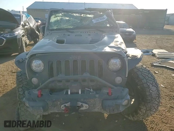 2017 Jeep Wrangler Unlimited Rubicon Recon with VIN 1C4BJWFG1HL717966, listed as a Copart auction lot 75629094 with 86,562 mi miles and Non repairable. Bid and sale history available at DreamBid. Image 12.