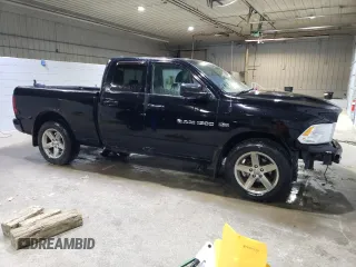 2012 Ram 1500 Sport with VIN 1C6RD7HT2CS209565, listed as a Copart auction lot 80010514 with 178,094 mi miles and Salvage title. Bid and sale history available at DreamBid. Image 4.