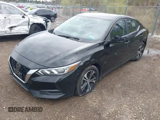 2020 Nissan Sentra SV with VIN 3N1AB8CV0LY278561, listed as a IAAI auction lot 42110188 with 95,534 mi miles. Bid and sale history available at carsss.com. Image 19.