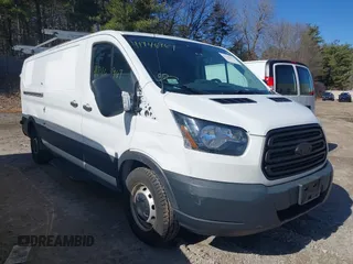 2019 Ford Transit with VIN 1FTYR2YM0KKB79949, listed as a IAAI auction lot 41746967 with 129,460 mi miles and . Bid and sale history available at DreamBid. Image 1.