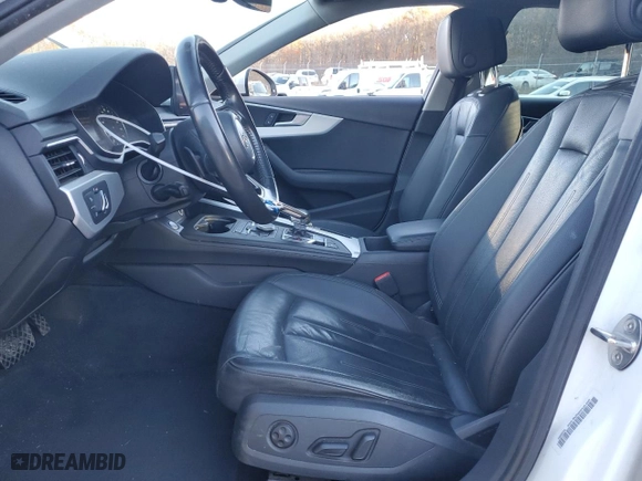 2017 Audi A4 ultra Premium with VIN WAUGMAF48HN052975, listed as a Copart auction lot 79532514 with 155,724 mi miles and Salvage Title. Bid and sale history available at carsss.com. Image 7.