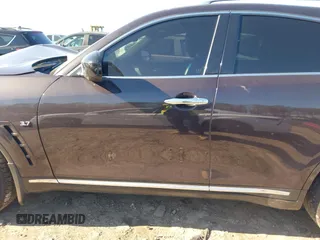 2017 Infiniti QX70 with VIN JN8CS1MU9HM140437, listed as a IAAI auction lot 41270542 with 72,312 mi miles. Bid and sale history available at carsss.com. Image 14.