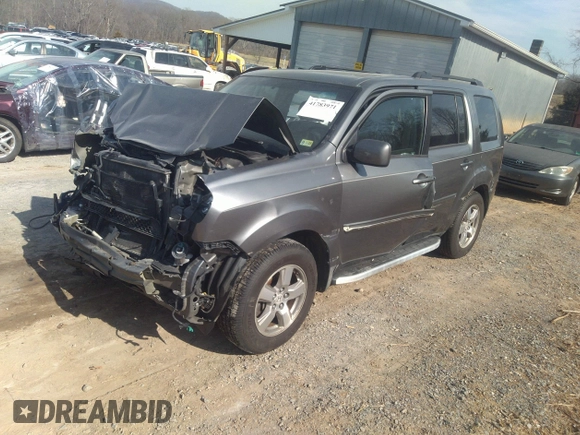 2009 Honda Pilot EX-L with VIN 5FNYF48559B041392, listed as a IAAI auction lot 41783971 with 1 mi miles. Bid and sale history available at carsss.com. Image 18.