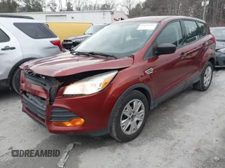 2015 Ford Escape S with VIN 1FMCU0F75FUA21784, listed as a IAAI auction lot 41625255 with 179,885 mi miles. Bid and sale history available at carsss.com. Image 2.