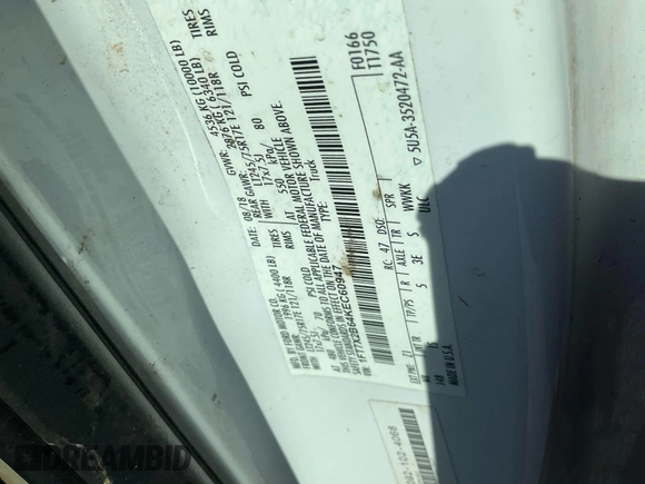 2019 Ford F-250 XL z VIN 1FT7X2B64KEC60947, wystawiony jako IAAI lot #42674456 z przebiegiem 117 379 mil mil oraz . Historia ofert i sprzedaży dostępna na DreamBid. Obrazek 1.