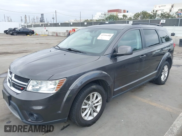 2017 Dodge Journey SXT with VIN 3C4PDCBG3HT618930, listed as a IAAI auction lot 41956400 with 106,185 mi miles and . Bid and sale history available at carsss.com. Image 17.